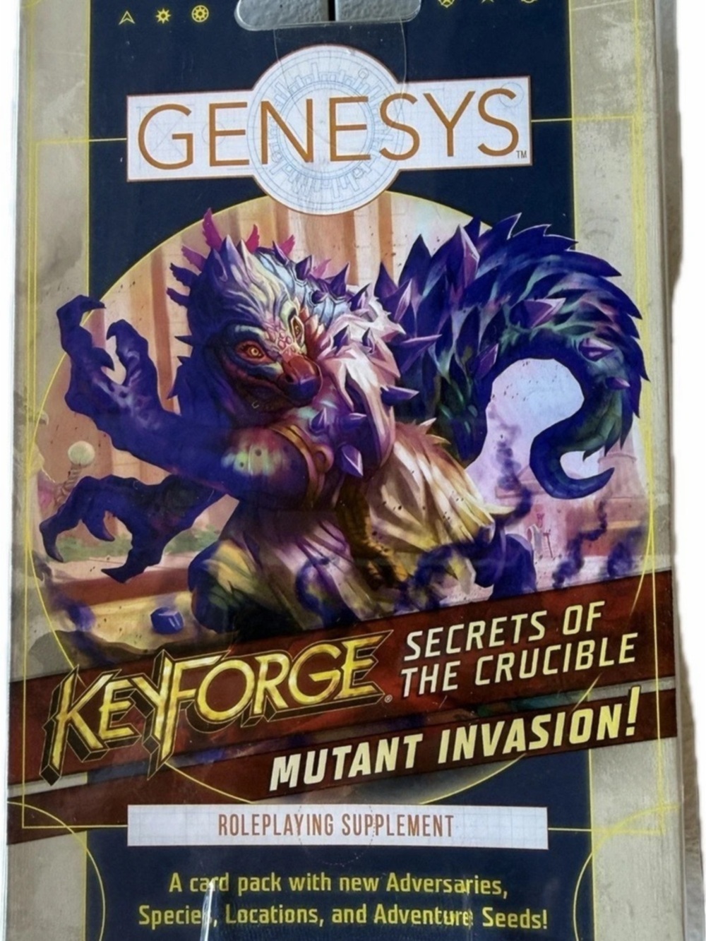 Fantasy Flight Games KeyForge: Secrets of the Crucible - Mutant Invasion